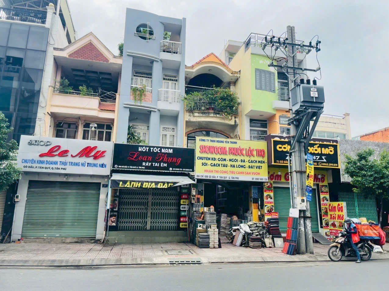 Nhà 2 lầu, DT: 4x20. MTKD đường Gò Dầu, gần Trương Vĩnh Ký. Giá 15 Tỷ