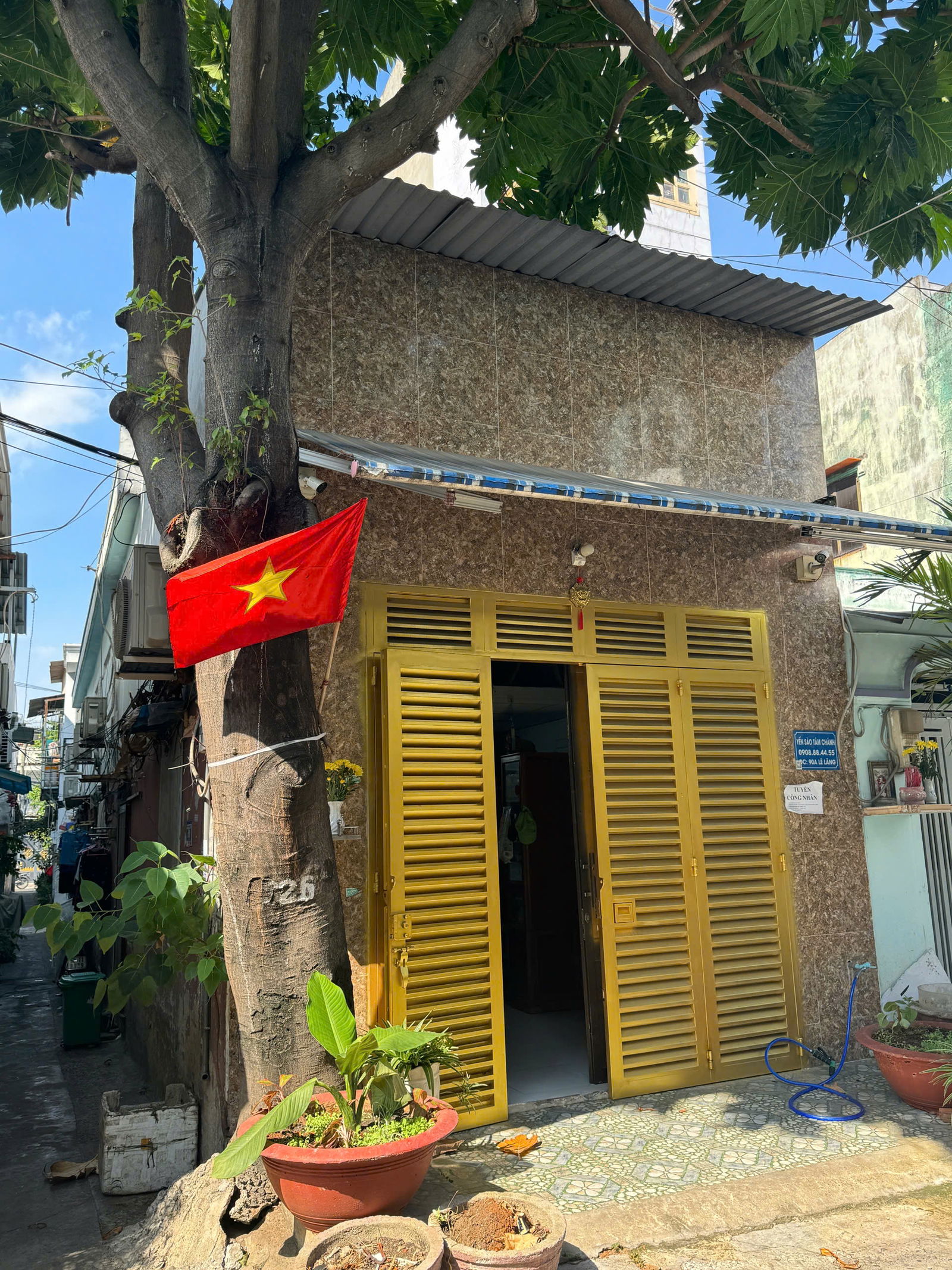 Bất động sản tại địa chỉ mặt tiềnLê Lăng, Phường Phú Thọ Hòa, Quận Tân Phú 4m x 21m call0788 315 66