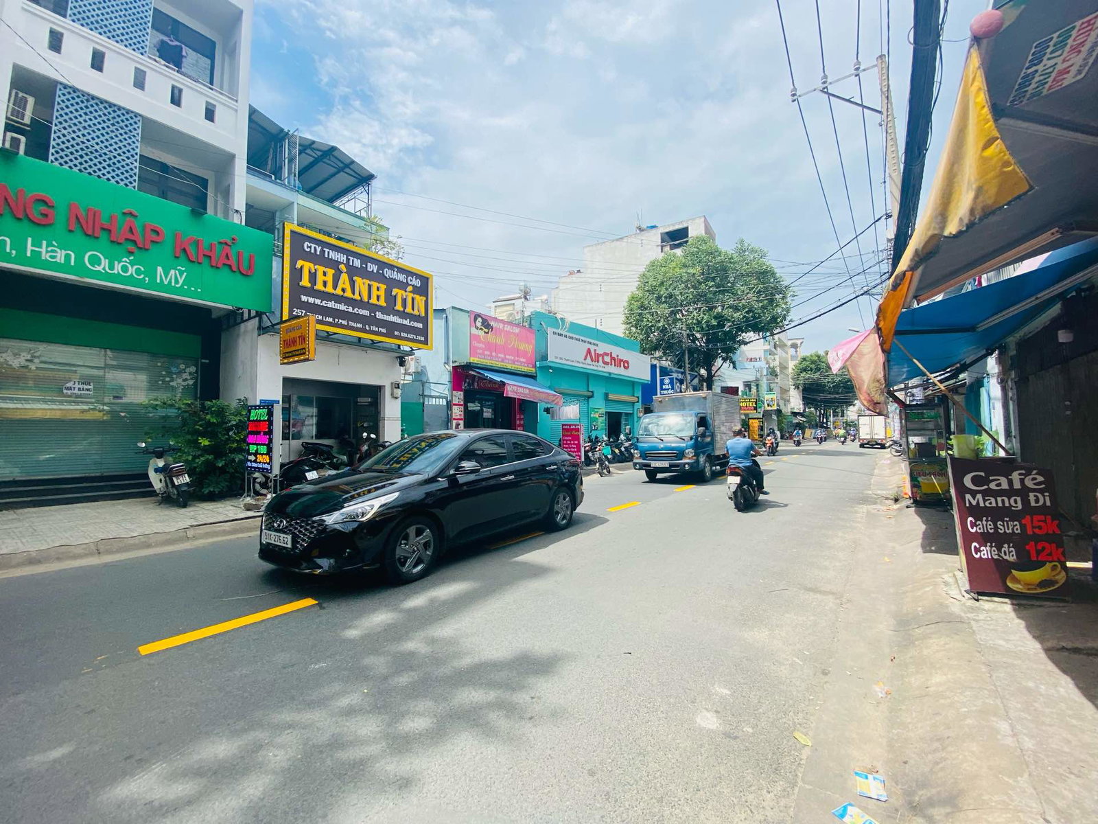 🔴LH 0936014425 DÒNG TIỀN CHO THUÊ 40TR/TH CẶP MT SUNG KINH ĐOANH ĐƯỜNG THẠCH LAM(7.8X22M) 3.5 TẤM