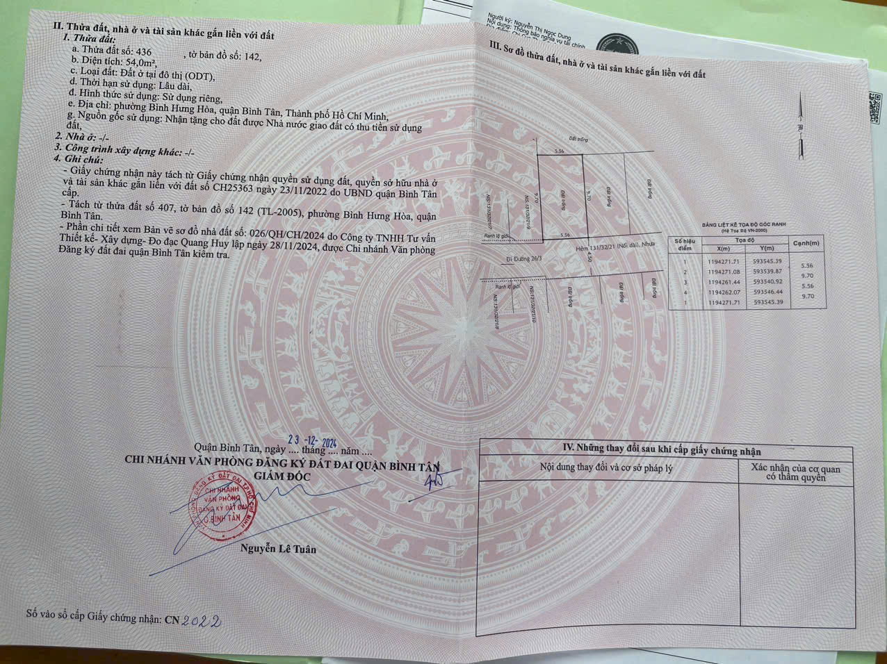 131 Kênh 26/3 Phường Bình Hưng Hoà, Quận Bình Tân . 5mx10m - 3 Lầu - Giá 4.4 tỷ đến 6.4 tỷ