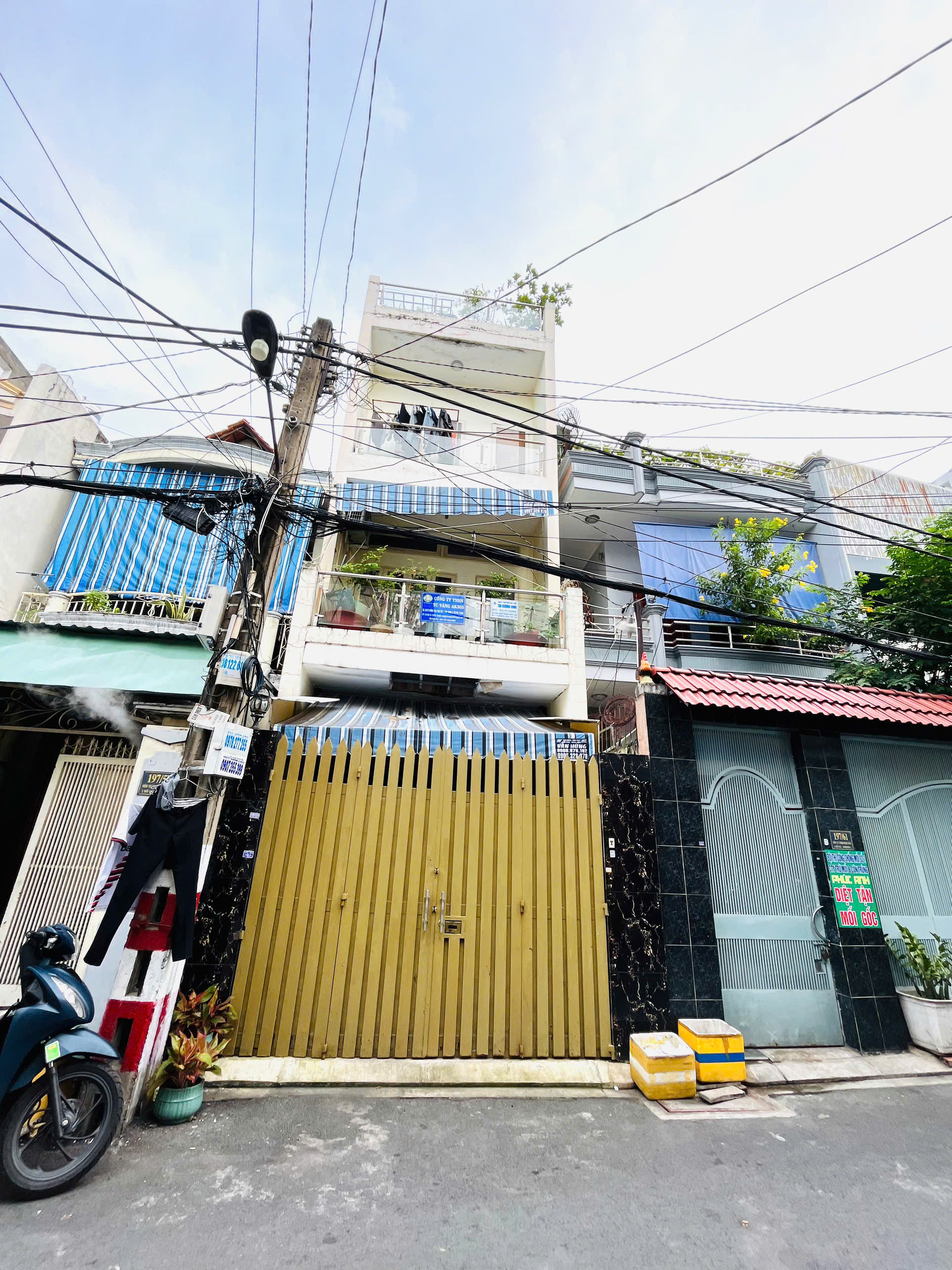 🏡 Bán nhà H8M nhựa Thoại Ngọc Hầu,, DT 4x21.8m, 3 lầu ST, ở liền