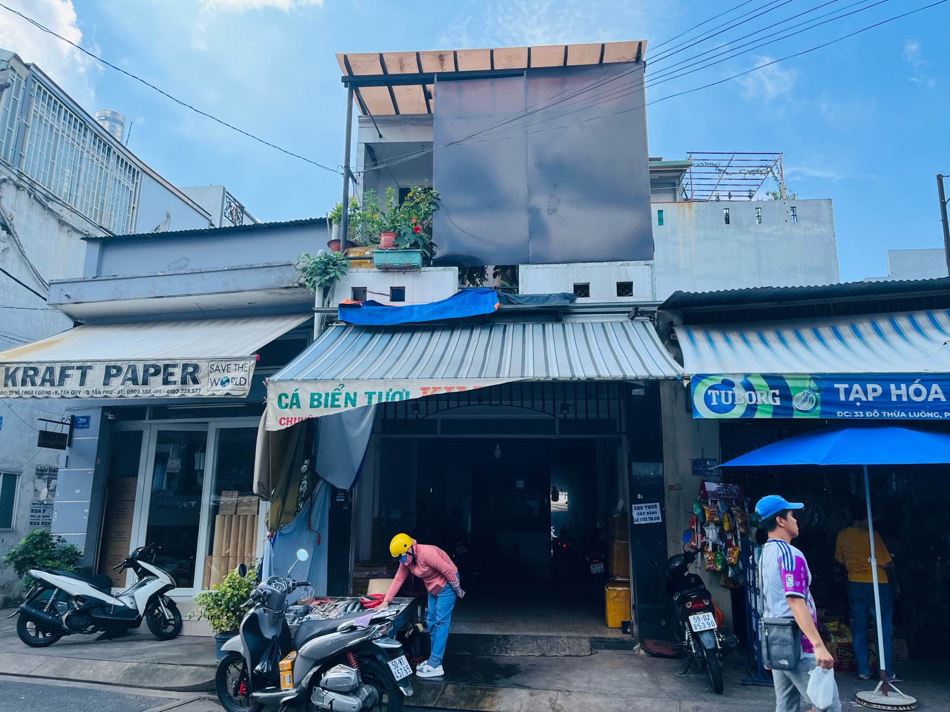 BÁN NHÀ MT CHỢ ĐỖ THỪA LUÔNG.DT 4X18M 1 LẦU . GIÁ 8,9 TỶ