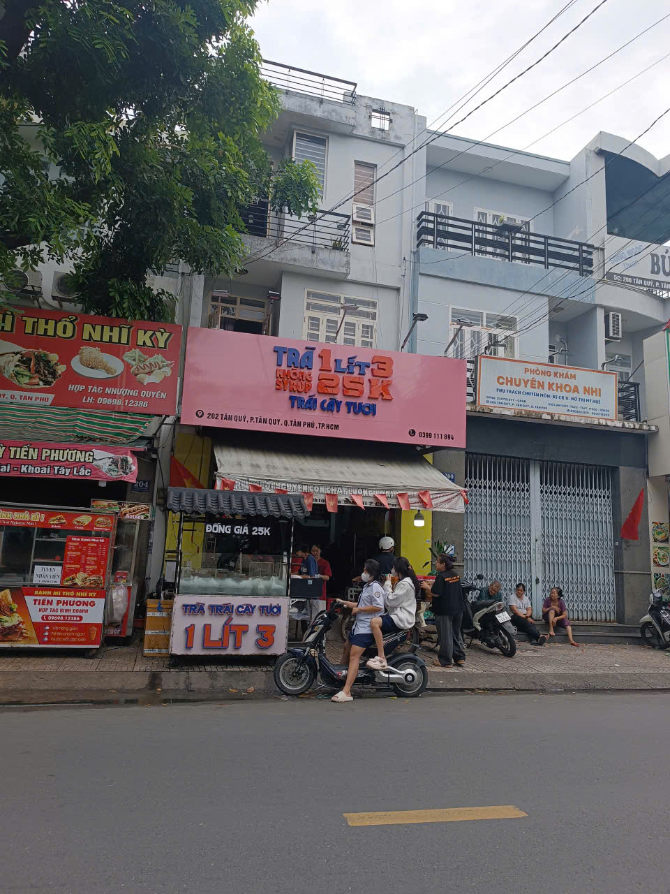 Mặt tiền kinh doanh Tân Quý_trệt 2 lầu, DT: 4.7x10.5m, Giá: 10.2 tỷ tl