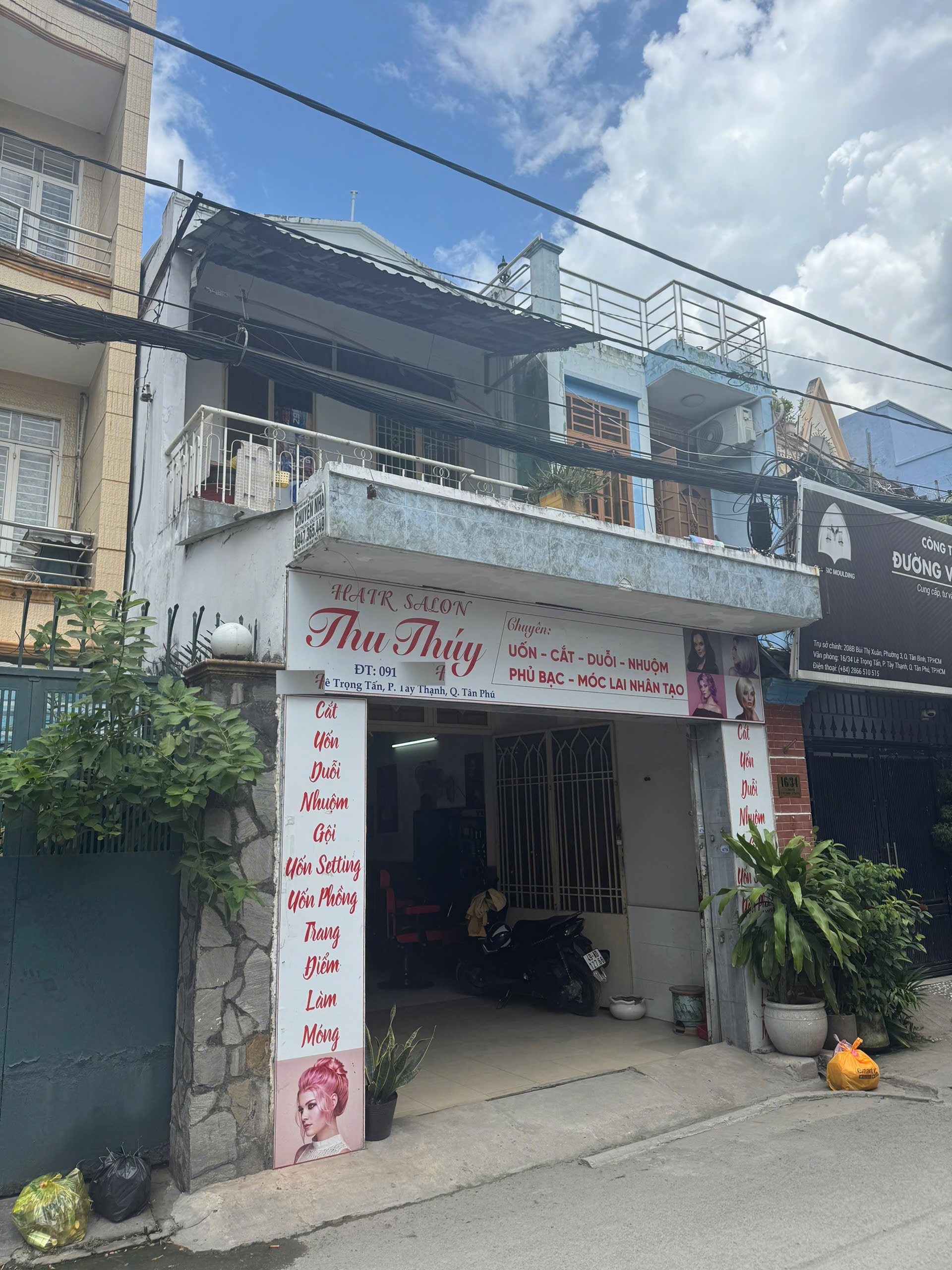 H7M thông Lê Trọng Tấn 4.04x23m 1 lầu giá 9.5 tỷ LH 0936014425