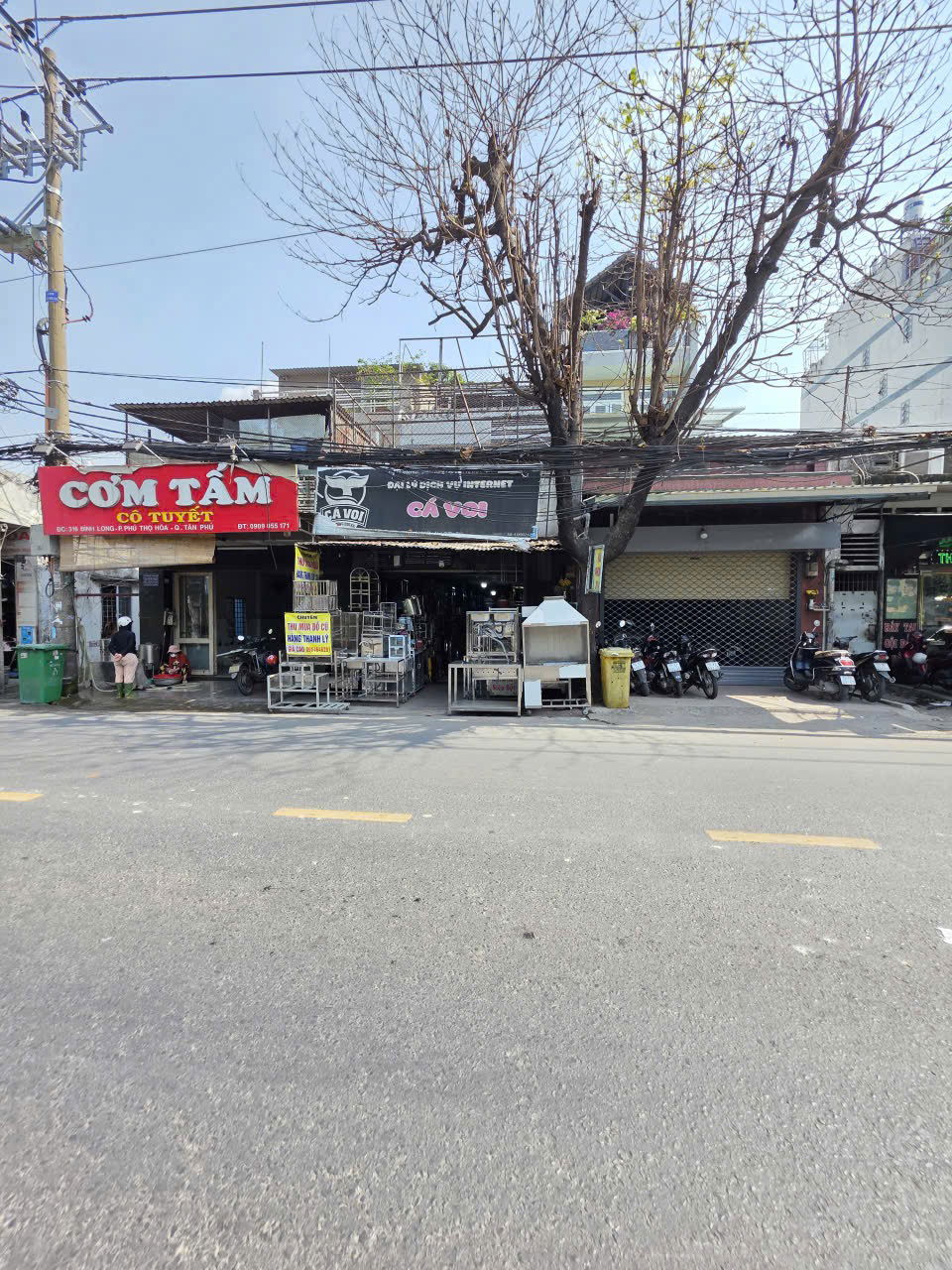 BÁN NHÀ MẶT TIỀN KINH DOANH – ĐƯỜNG BÌNH LONG, Q. TÂN PHÚ • Diện tích: 5.05 × 22m (≈111m² )