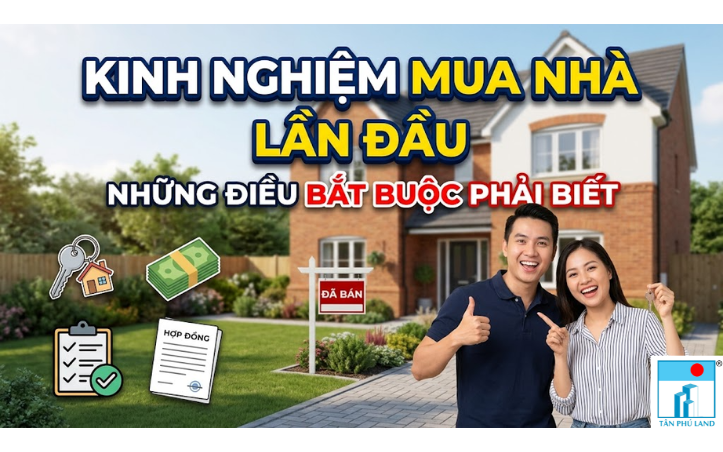 Kinh nghiệm mua nhà lần đầu: Những điều bắt buộc phải biết