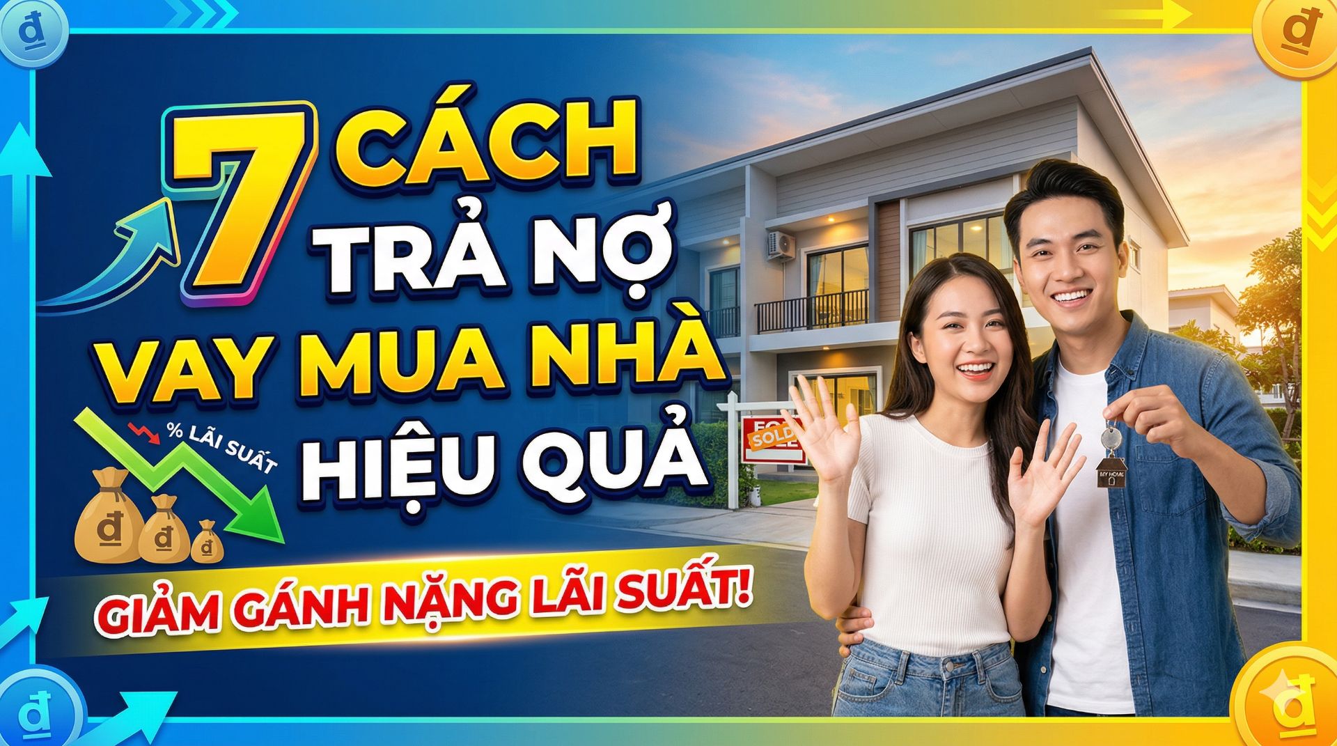 7 cách trả nợ vay mua nhà hiệu quả, giảm gánh nặng lãi suất