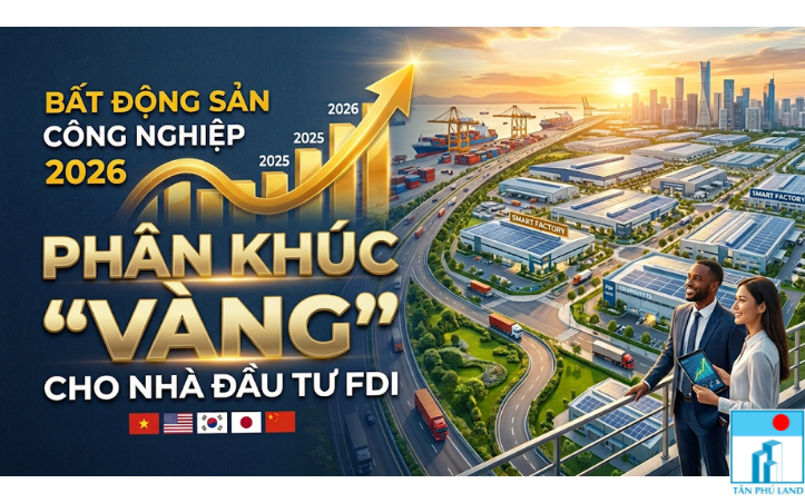 Bất động sản công nghiệp 2026: Phân khúc “vàng” cho nhà đầu tư FDI