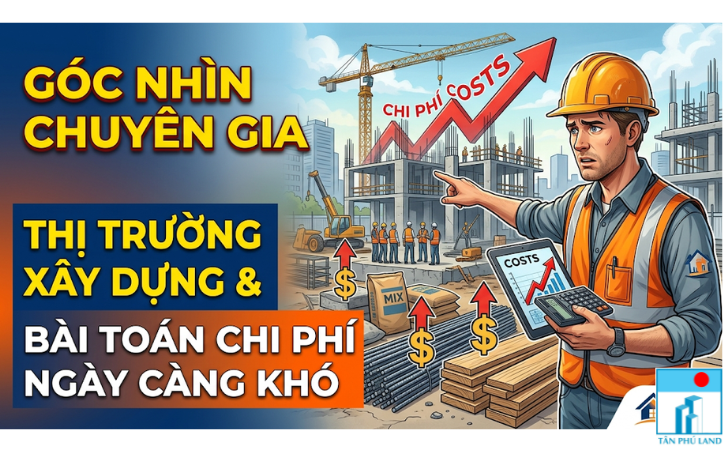 Thị trường xây dựng và bài toán chi phí ngày càng khó