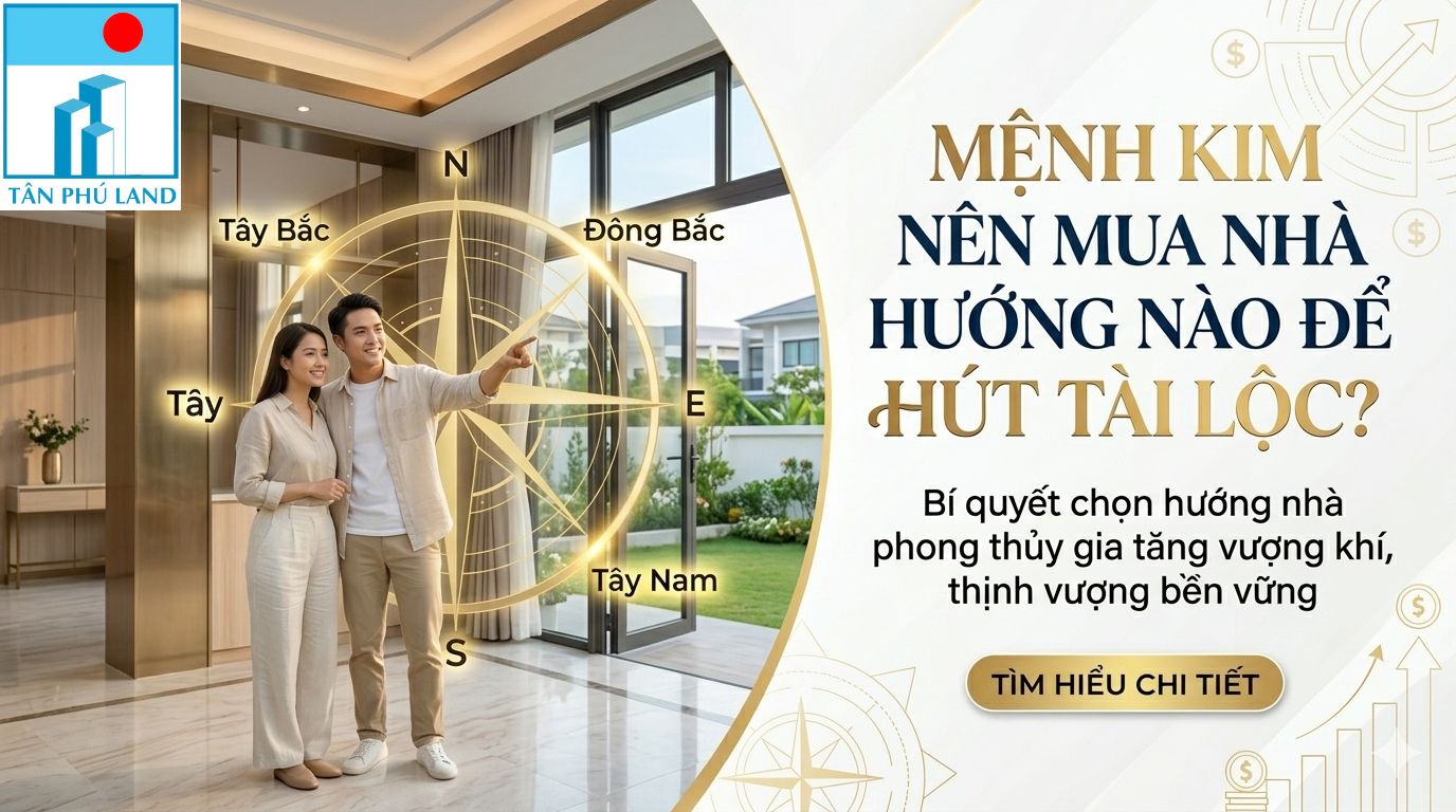 Mệnh Kim nên mua nhà hướng nào để hút tài lộc?