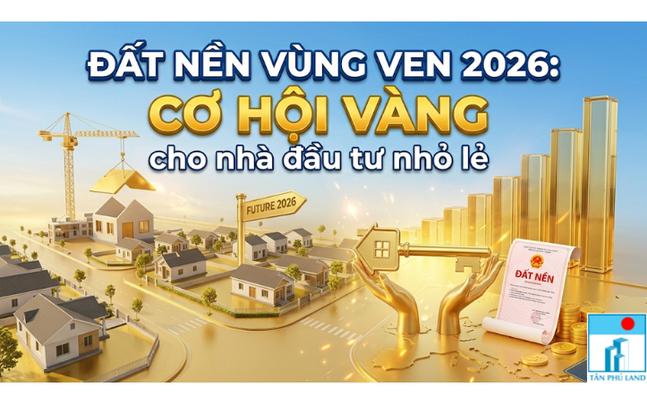 Đất nền vùng ven 2026: Cơ hội vàng cho nhà đầu tư nhỏ lẻ?
