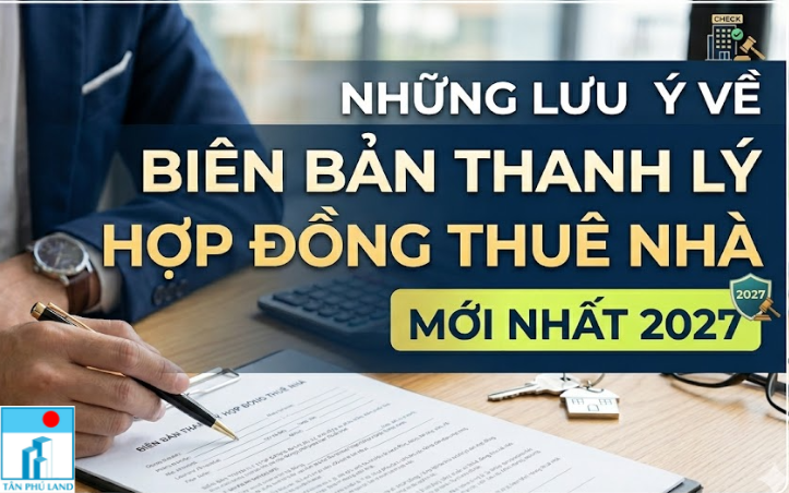Những lưu ý về biên bản thanh lý hợp đồng thuê nhà mới nhất 2026
