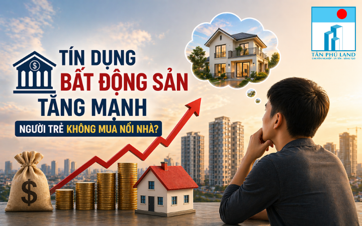 Tín dụng bất động sản tăng mạnh: Người trẻ 30 năm không mua nổi nhà?