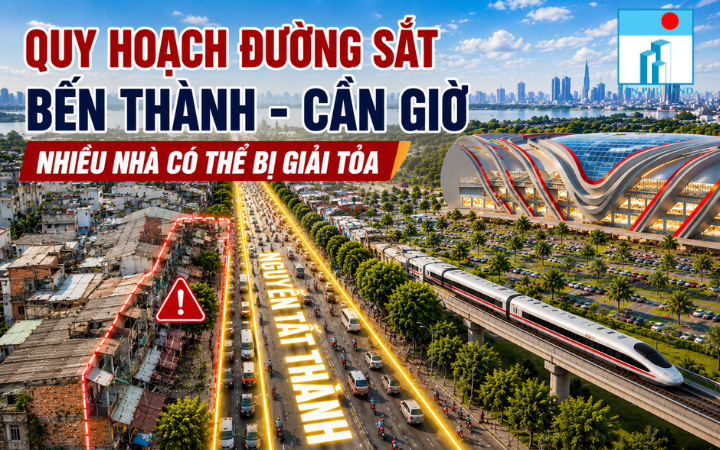 Quy Hoạch Đường Sắt Bến Thành - Cần Giờ: Nhiều Nhà Có Thể Bị Giải Tỏa