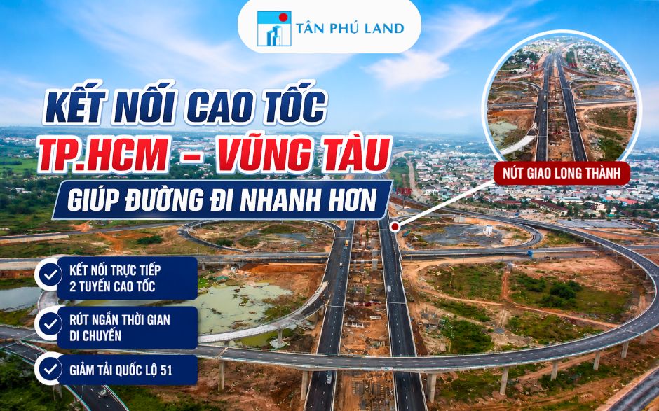 Kết nối cao tốc TP.HCM - Vũng Tàu giúp đường đi nhanh hơn
