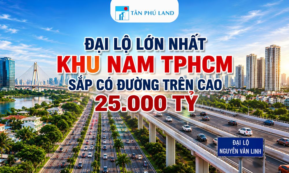 Đại Lộ Lớn Nhất Khu Nam TPHCM Sắp Có Đường Trên Cao 25.000 Tỷ