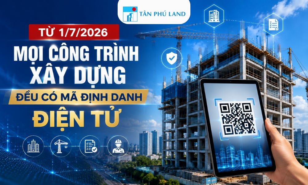 Từ 1/7/2026, Mọi Công Trình Xây Dựng Đều Có Mã Định Danh Điện Tử