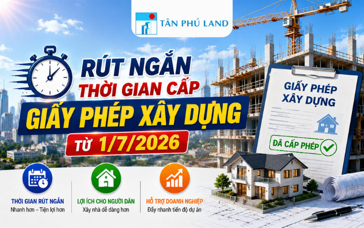 Rút ngắn thời gian cấp giấy phép xây dựng từ 1/7/2026