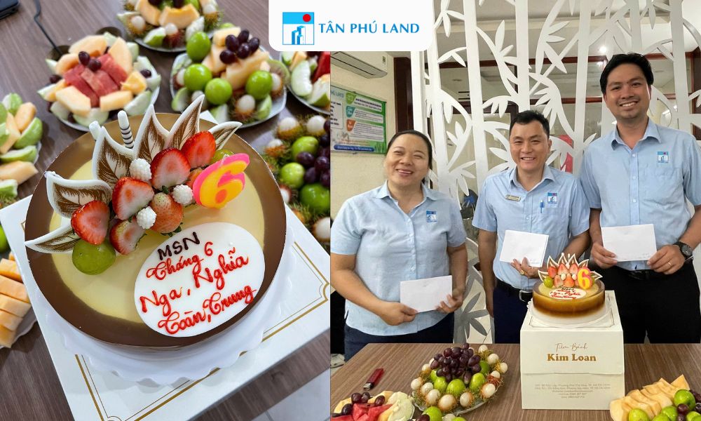 Tân Phú Land Vinh Danh Thành Tích Tháng 5 và Sinh Nhật Tháng 6