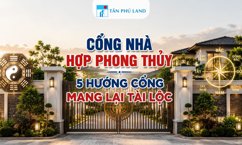 Cổng Nhà Hợp Phong Thủy — 5 Hướng Cổng Mang Lại Tài Lộc