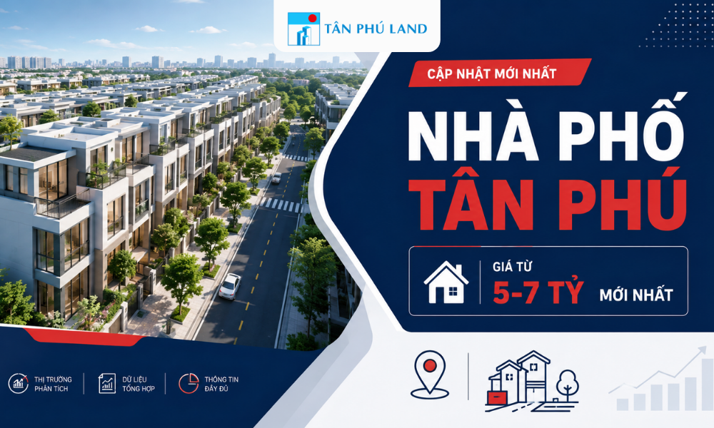 Mua Nhà Quận Tân Phú 5 - 7 Tỷ: Cập Nhật Giỏ Hàng Mới Nhất