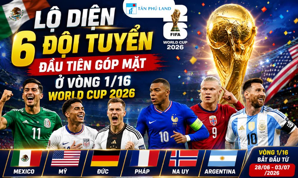 Lộ Diện 6 Đội Tuyển Đầu Tiên Góp Mặt Ở Vòng 1/16 World Cup 2026