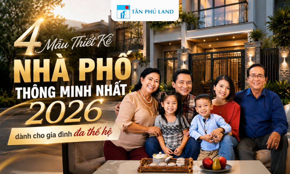 TOP 4 THIẾT KẾ NHÀ CHO GIA ĐÌNH 3 THẾ HỆ THÔNG MINH 2026