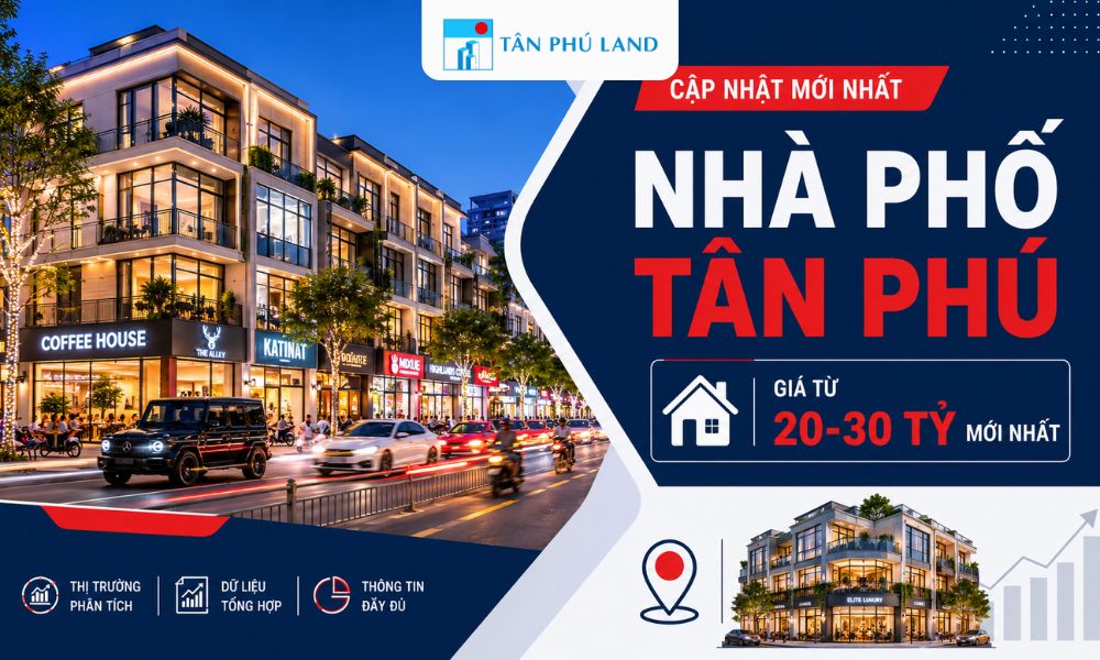Giỏ Hàng Kinh Doanh & Dòng Tiền Đỉnh Cao 20-30 Tỷ Quận Tân Phú