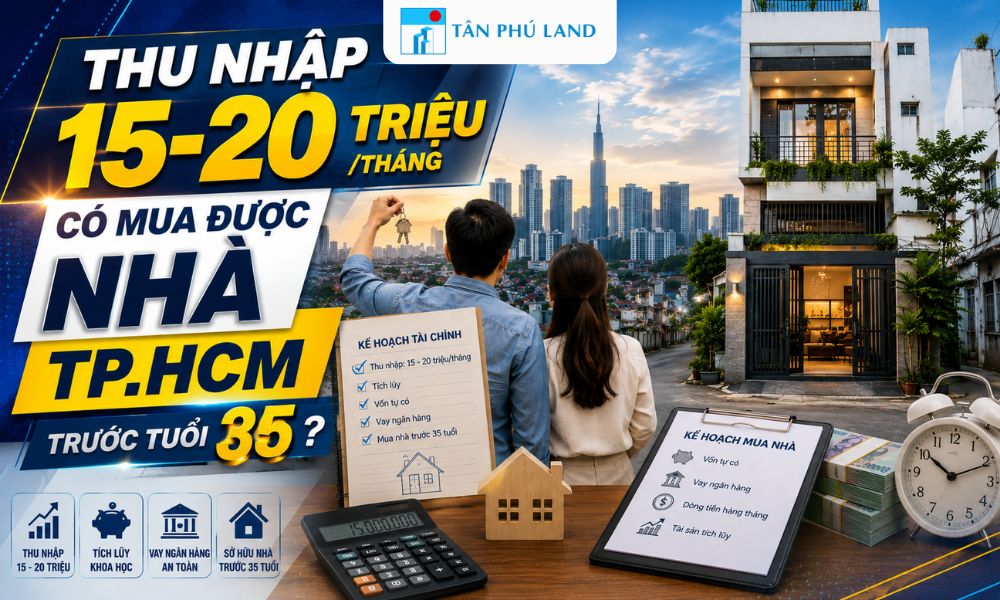 Thu Nhập 15-20 Triệu Có Mua Được Nhà TP.HCM Trước Tuổi 35?