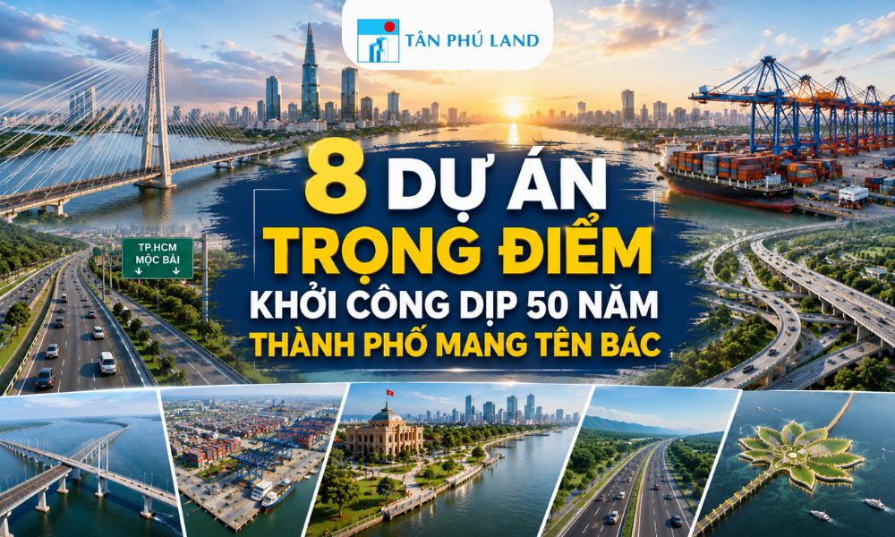 8 Dự Án Trọng Điểm Khởi Công Dịp 50 Năm Thành Phố Mang Tên Bác