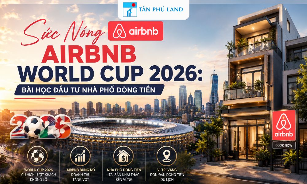 Sức Nóng Airbnb World Cup 2026: Bài Học Đầu Tư Nhà Phố Dòng Tiền