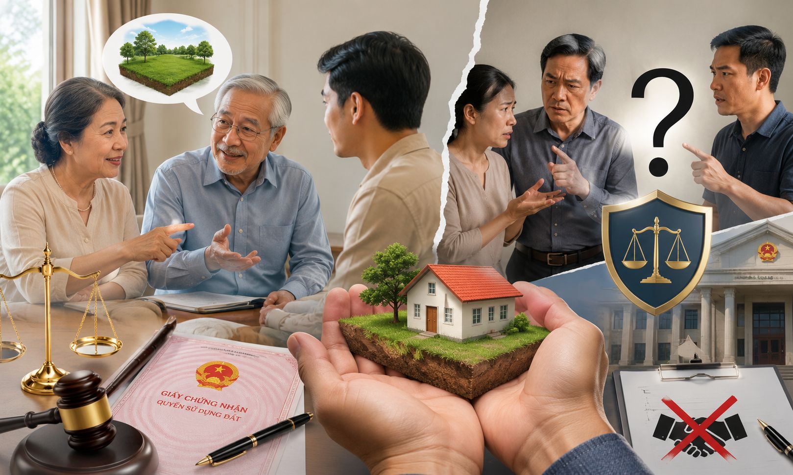 Cha Mẹ Cho Đất Bằng Lời Nói Có Được Pháp Luật Công Nhận Không?