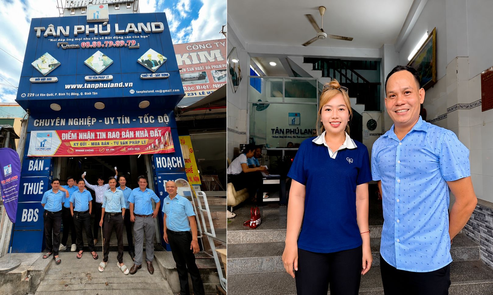 Tân Phú Land trao 100 suất quà đến bà con có hoàn cảnh khó khăn