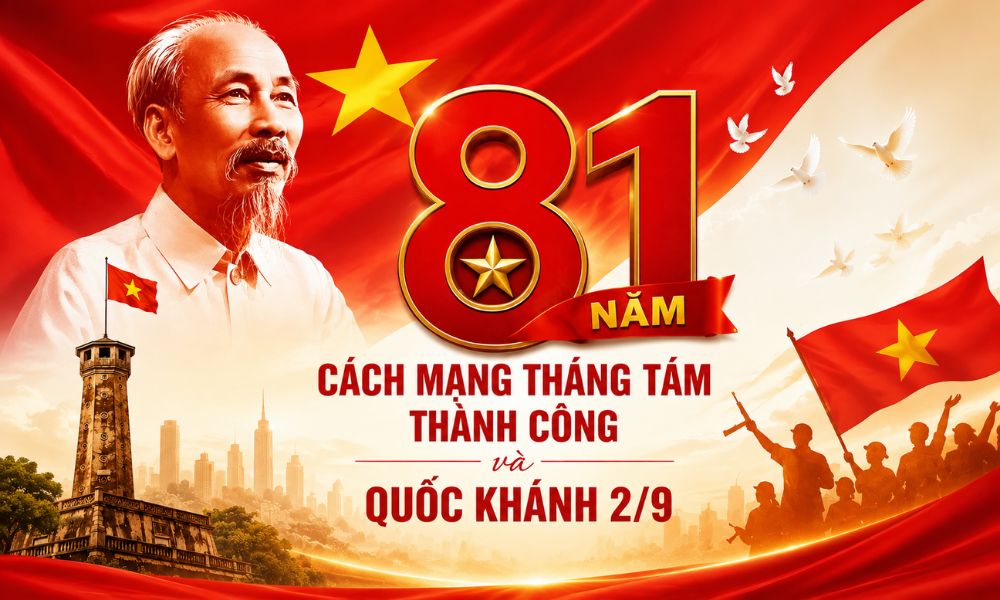 Kỷ niệm 81 năm Cách mạng Tháng Tám thành công và Quốc khánh 2/9