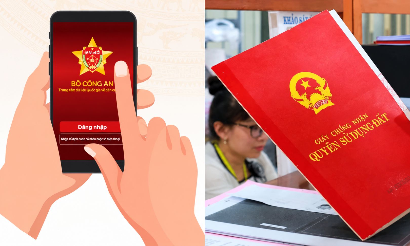 Sổ đỏ điện tử được đưa lên VNeID: 47,7 triệu thửa đất đã đạt chuẩn dữ liệu