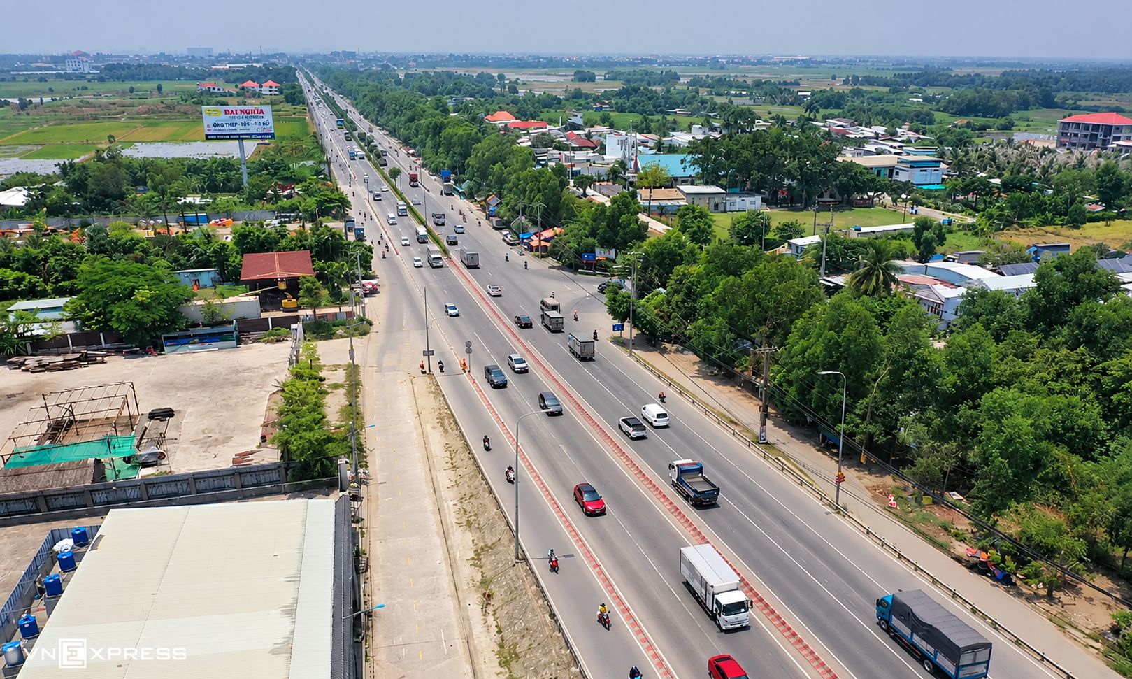 Metro số 2 sẽ chạy dọc Quốc lộ 22 nối dài đến Tây Ninh